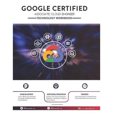 Pre-Owned Google Certified Associate Cloud Engineer Technology workbook, (Paperback)