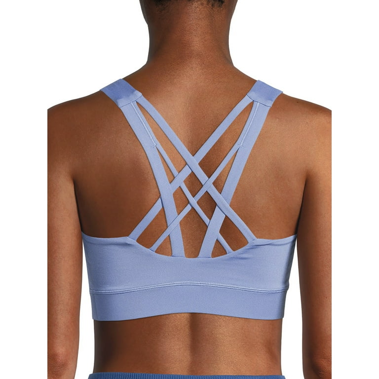 Avia Women's Medium Impact Strappy Sports Bra