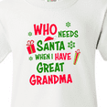 thumbnail image 4 of Inktastic Who Needs Santa when I Have Great Grandma Youth T-Shirt, 4 of 5