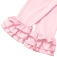 thumbnail image 5 of newwalpole Baby Girls'Ruffle Pants Toddlers Little Girls Leggings Pink for Size 5-6 Years, 5 of 6