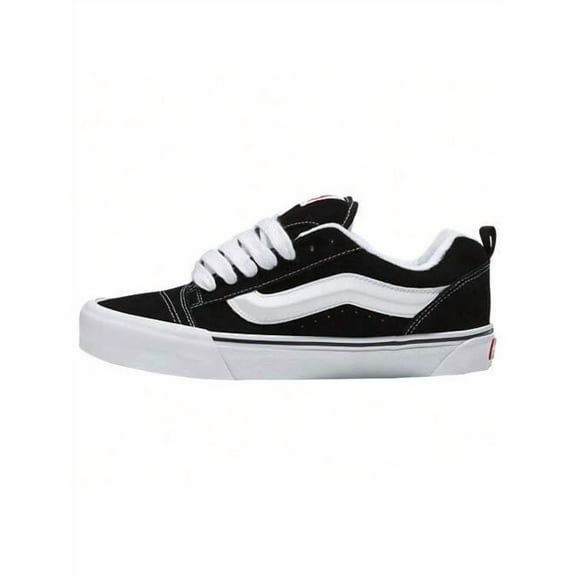 Vans Knu Skool Casual Sneakers Black White Unisex ShoesSize M 5 / W6.5