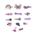 thumbnail image 1 of Fortune 14Pcs Little Girl Princess Hairpins Sweet Style Baby Bangs Clip Set, 1 of 8