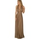 thumbnail image 1 of Vestido de fiesta sin mangas con cuello halter y banda elástica para mujer - Poliéster, elegante ropa informal de noche, 1 of 1