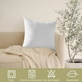 thumbnail image 6 of Dademeo Standard/Queen Pillowcase Flannel Durable Pillow Covers with Envelope Closure Rectangle Wrinkle Resistant Pillow Case for Home Sofa Hotels Hospital, 6 of 6