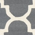 thumbnail image 5 of SAFAVIEH Cambridge Justine Geometric Quatrefoil Wool Runner Rug, Dark Grey/Ivory, 2'6" x 6', 5 of 5