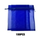 thumbnail image 4 of Qarigey Bolsa con cordón portátil de 100 piezas, bolsa para regalos y bodas, bolsas de fiesta, cuerdas, ocupación pequeña Ropa, zapatos y accesorios Miscelánea Azul 7*9cm, 4 of 6
