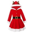 thumbnail image 3 of Disfraz de Navidad de alce Yinane Vestido rojo 150cm, 3 of 7