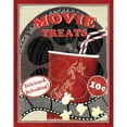 thumbnail image 3 of Charron, Veronique 12x14 Black Modern Framed Museum Art Print Titled - At the Movies II, 3 of 5