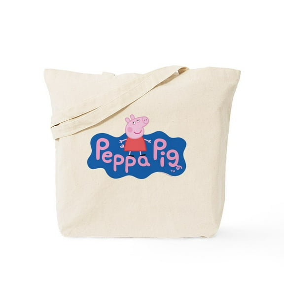 CafePress - Peppa Pig - Unisex Canvas Tote Bag, Beige, 1-Piece
