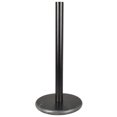 thumbnail image 2 of happimess PRH2000E Avery Modern Classic Metal with Non Slip Weighted Wood Base Paper Towel Holder, Black, 2 of 6