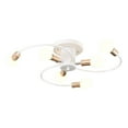 thumbnail image 1 of DOLITY Luminaire de Plafond Semi-Encastré Framhouse Blanc Or, 1 of 9
