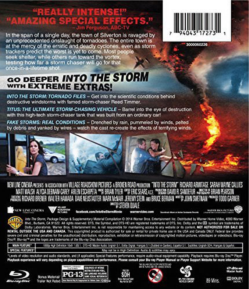 Into the Storm (Blu-ray + DVD) - Walmart.com