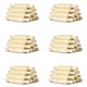 thumbnail image 1 of 6X Mini rodillo de madera de 6 pulgadas de largo para cocina, rodillo de masa de madera pequeño para niños, pasta de fondant, 1 of 6