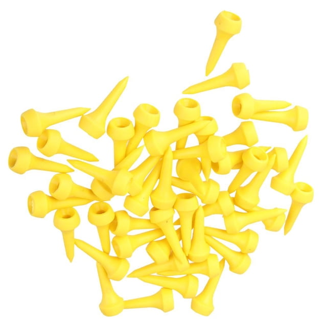 Paquete de 100pcs Tees para golf para Golfista de Amarillo