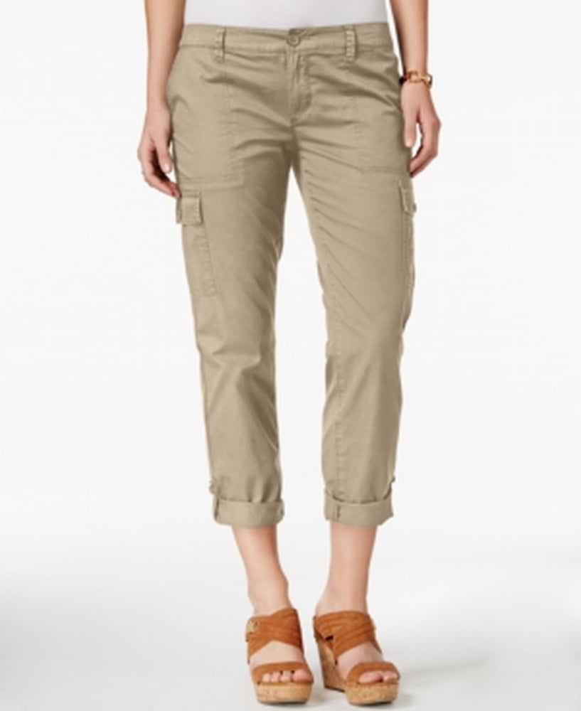 Tommy Hilfiger NEW Beige Womens Size 6 Cargo Capris Cropped Pants ...