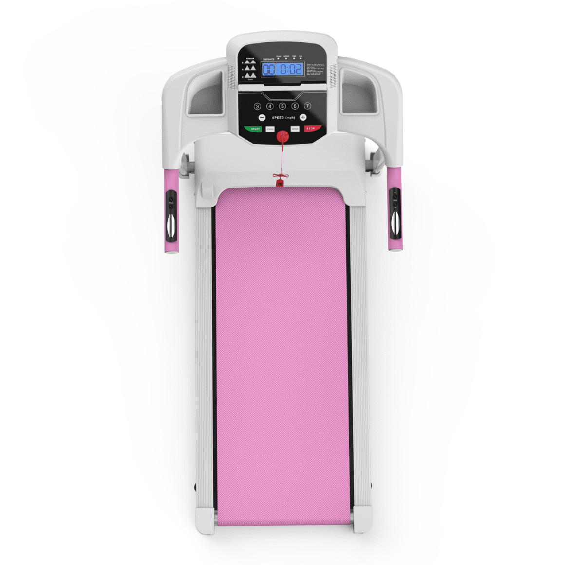 2.5HP Electric Folding Treadmill For Home Gym With Spacious Running Surface And Heavy Duty Frame Supports Up To 265 Lbs