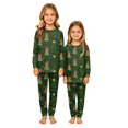 thumbnail image 3 of Lvotionpl 2026 Family Christmas Pajamas Matching Sets, Match Family Christmas Pjs Long Sleeve Top & Pants Set Matching Holiday Family Pajama Xmas Sets, 3 of 5