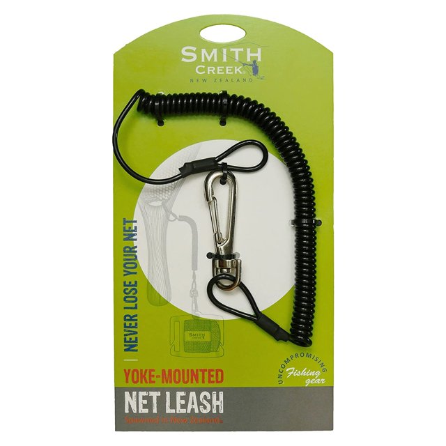 Smith Creek Net Leash, Yoke Mounted Coiled Lanyard
