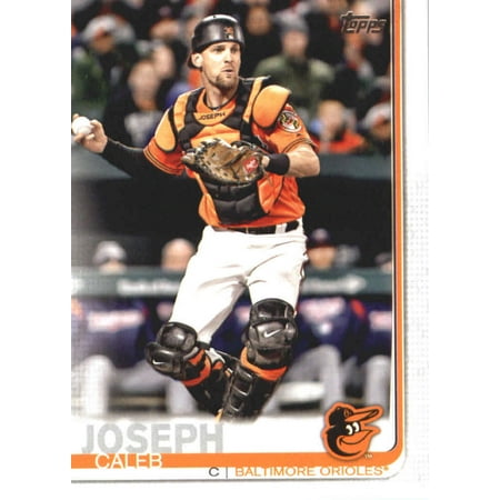 2019 Topps #17 Caleb Joseph Baltimore Orioles Baseball Card -