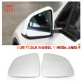 thumbnail image 2 of Real 1000R 1 Pair Side Rearview Mirror Glass Lens for Tesla Model Y 2019 2020 2021 Wide View Anti Glare ModelY Wing 1pc Left, 2 of 6