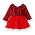 thumbnail image 3 of LOVEBAY Toddler Girl Christmas Dress Girls Christmas Dress Outfit Santa Dress Princess Dresses Xmas Costumes Holiday Clothes, 3 of 8