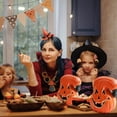 thumbnail image 3 of Clearance Halloween Decor Under $10 Halloween Jack O'Lantern Decorative Pumpkin Plastic Hollow for Table Porch Indoor Outdoor Fall Party,1PC,Orange, 3 of 4