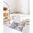 thumbnail image 4 of Happy Easter Kitchen Dish Towels for Drying Dishes Set of 3, Colorful Spring Eggs Haze Blue Wooden Waffle Weave Microfiber Hand Tea Bathroom Towels Quick Dry & Absorbent Towel 12x12, 4 of 7
