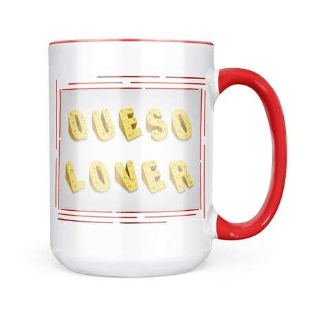 

Neonblond Queso Lover Cheese Mug gift for Coffee Tea lovers