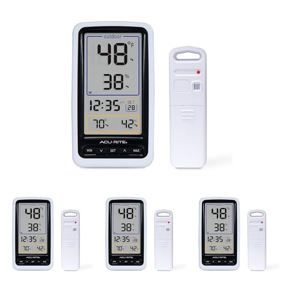 Termómetro inalámbrico AcuRite 01136M con temperatura y humedad