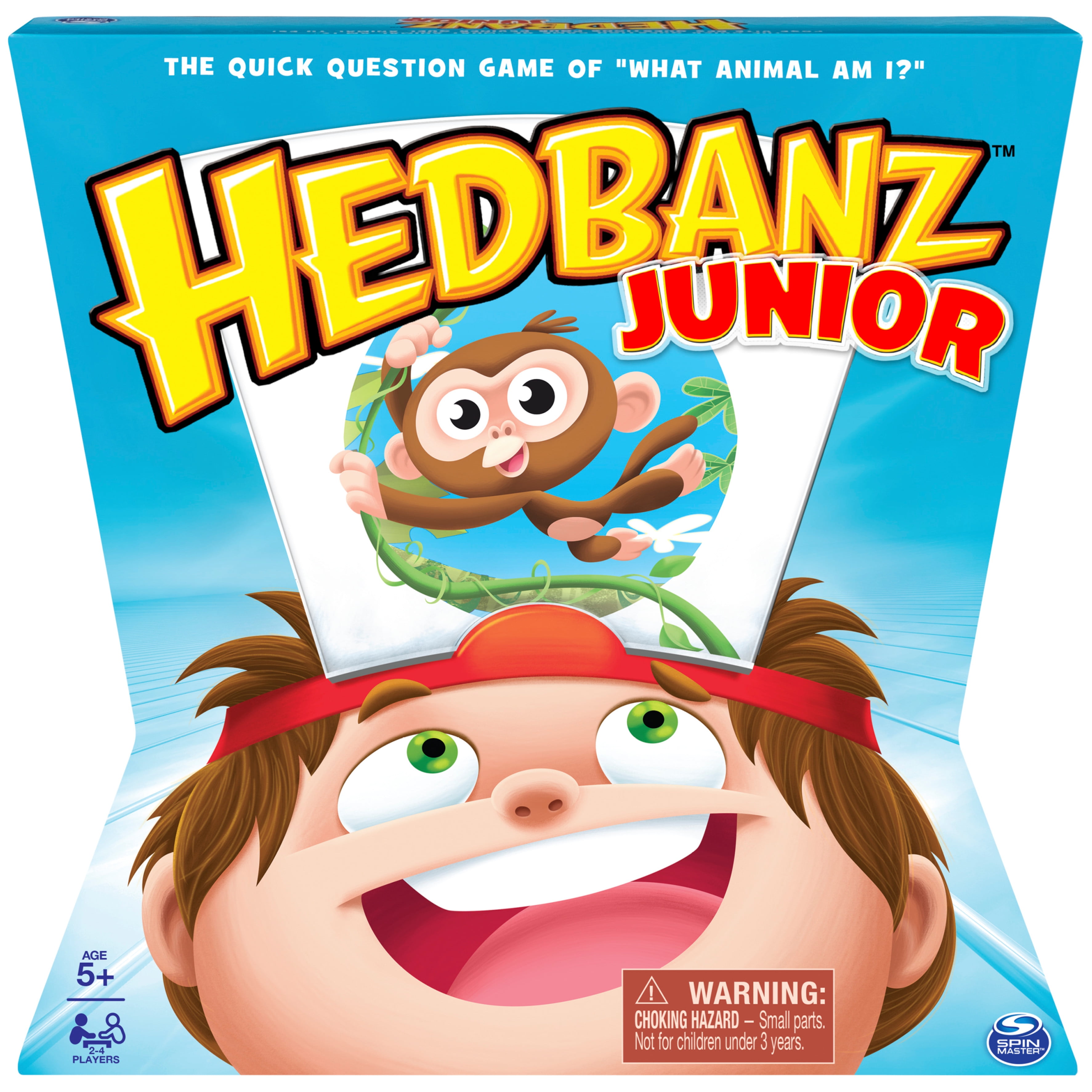 Hedbanz Junior Family Picture-Guessing Board Game for Kids Ages 5 and up - Hedbanz Junior Family Picture-Guessing Board Game for Kids Ages 5 and up -