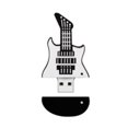 thumbnail image 1 of Ensemble d'Accessoires Informatiques microdrive 16 Go usb 2.0 Guitare u disk, 1 of 1