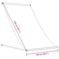 thumbnail image 4 of vidaXL Retractable Awning Cream 59.1"x59.1" Fabric and Steel, 4 of 8