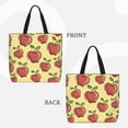 thumbnail image 2 of Balery Apple Bolsa de Mano para Mujeres con Cremallera, Bolsa de Gimnasio con Compartimentos, Bolsa para Laptop, Bolsa para Trabajo, 2 of 7