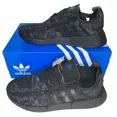 thumbnail image 1 of Adi - das NMD R1 Size 11 Mens Black Carbon Camo Casual Shoes IG5535, 1 of 6