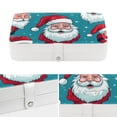 thumbnail image 4 of Santa Claus PU Leather Bracelet Holder Jewelry Organizer Box with Removable Compartment - Portable Organize Storage Case, 4 of 6