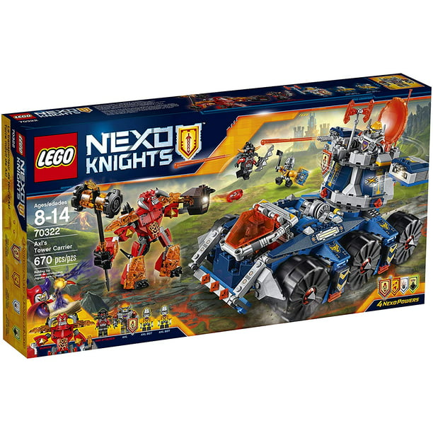 Lego Nexo Knights Axl S Tower Carrier 70322 Walmart Com