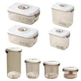 thumbnail image 4 of Food Vacuum Storage Box Sealed Fresh-Keeping Food Dispenser Large Capacity Round 1.05L YIWEI, 4 of 4
