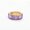 Purple, variant on Simple Color Wild Square Zircon Ring Women