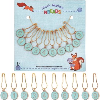 4-Piece Yarn Guide Set – Finger Splitters For Knitting & Crochet, Sewing Accessories, Easy Wool Sweater Making Tools (Assorted Colors)