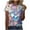 Multicolor, variant on Lumivie Going Out Tops For Women Trendy White Tshirts Shirts For Women V Neck Plus Size Blouses For Women 3X Dressy Plus Size Women Graphic T Shirts 3X-4X