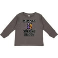 thumbnail image 3 of Inktastic Mommy Surfing Buddy Surfboard Boys or Girls Long Sleeve Toddler T-Shirt, 3 of 5
