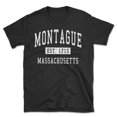 thumbnail image 1 of Montague Massachusetts Classic Established Men's Cotton T-Shirt, 1 of 1