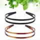 thumbnail image 4 of 6pcs Double Row Hair Bands Anti-slip Hair Hoops All-match Hair Bands Hair Decoration for Women Girls, 4 of 5
