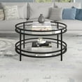 thumbnail image 3 of Evelyn&Zoe Robillard 32" Wide Round Coffee Table in Blackened Bronze, 3 of 7