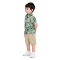 thumbnail image 2 of Little Rebels Toddler Boy Flamingo 2 Piece Short Set, Size 2T-4T, 2 of 6