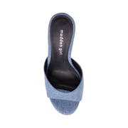 Madden Girl Womens Gibsson Slide On Heel Sandal