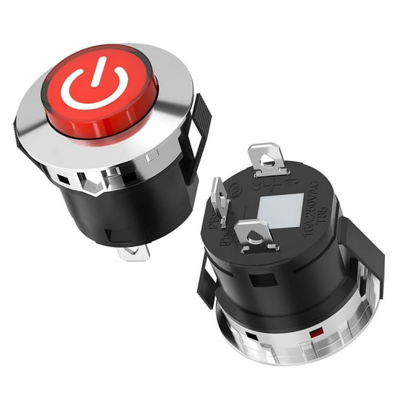 BLLYOGU 12V Key Start Switch for Kids' Ride-On Cars - Durable Replacement Part, Easy Installation