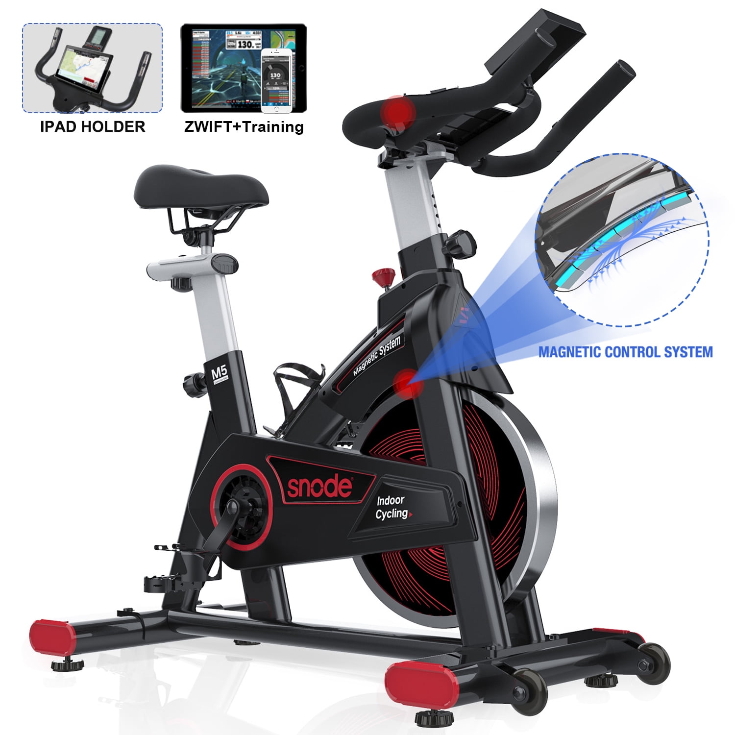 SNODE Indoor Magnetic Exercise Bike 