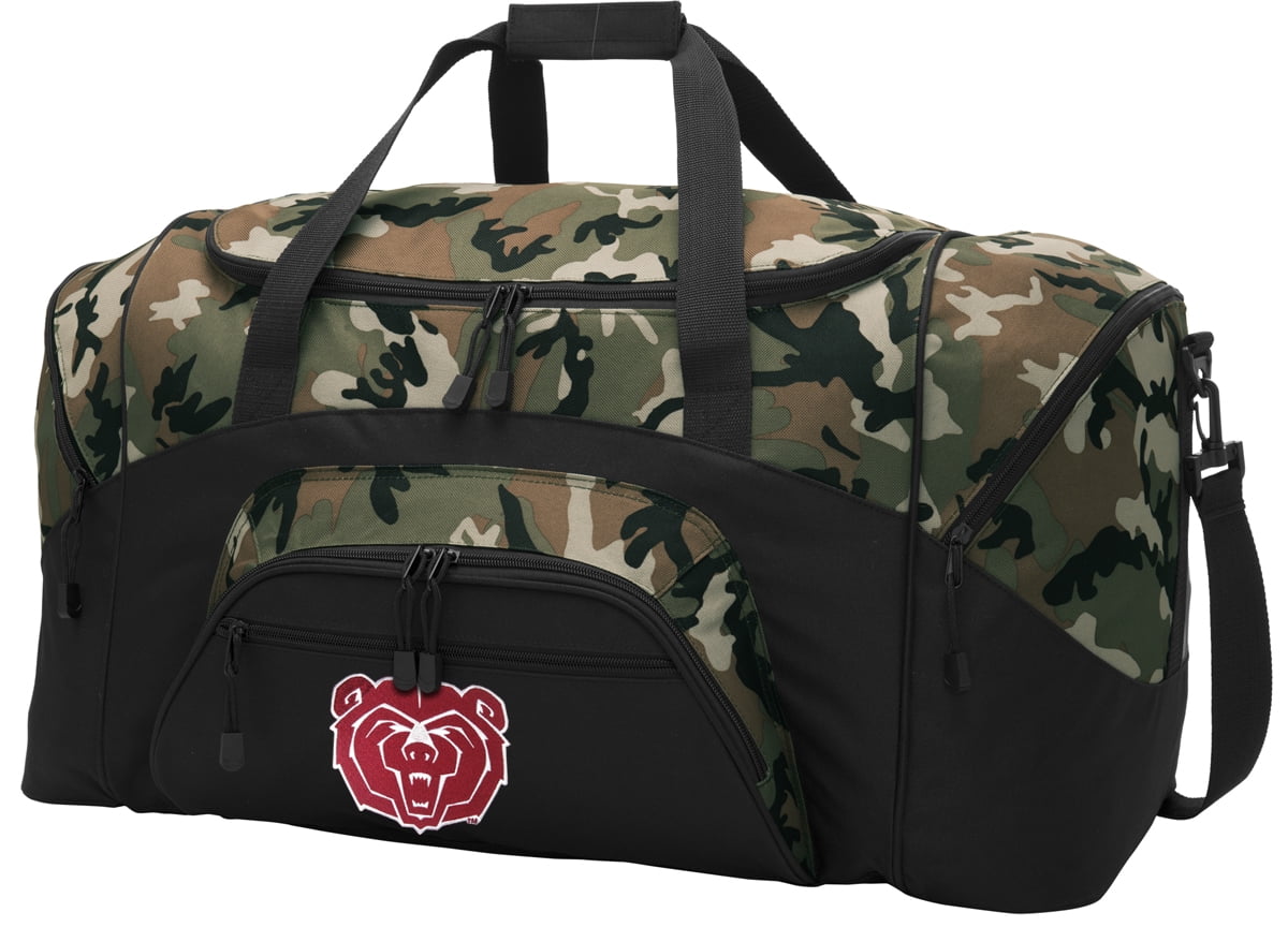 camouflage gym bag