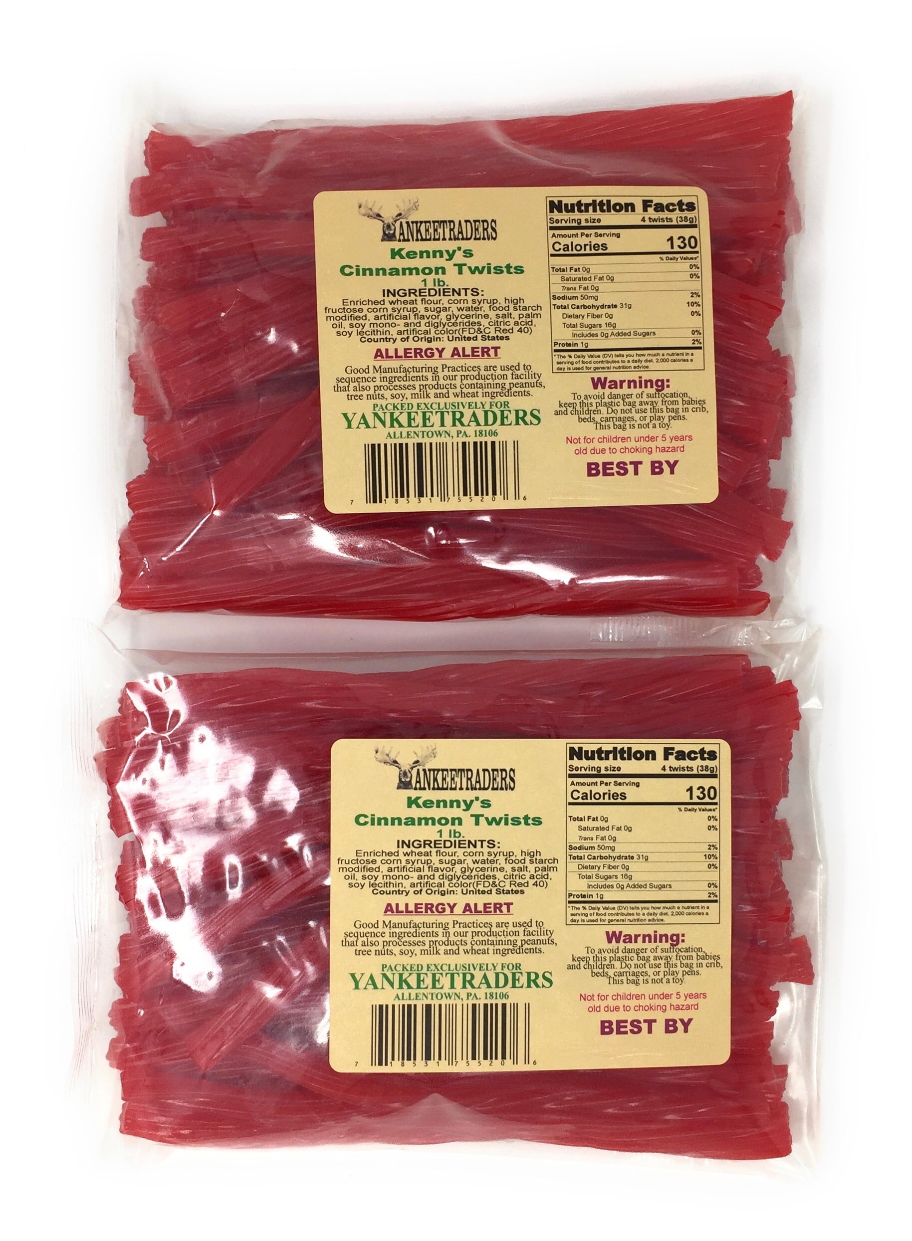 Kenny's Cinnamon Licorice Twists 2 lbs.